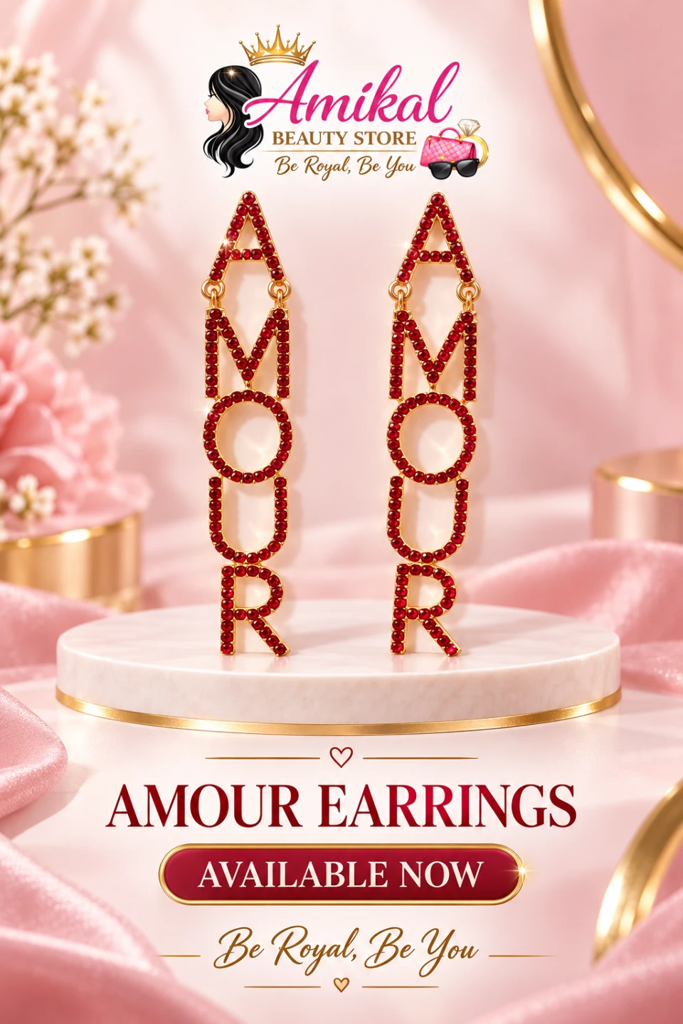 Amikal Beauty Store Amour Earrings