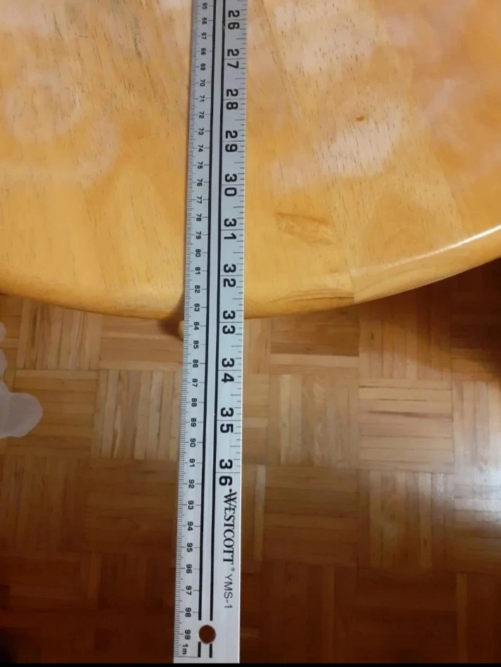 Round Wooden Dining Table - photo 3