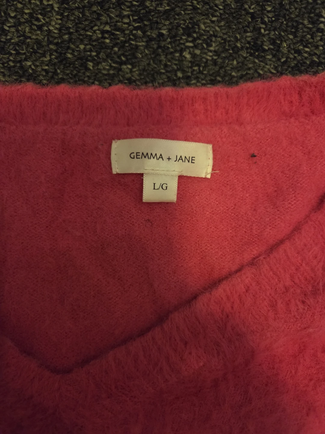 Gemma + Jane Pink Fuzzy Sweater - photo 2