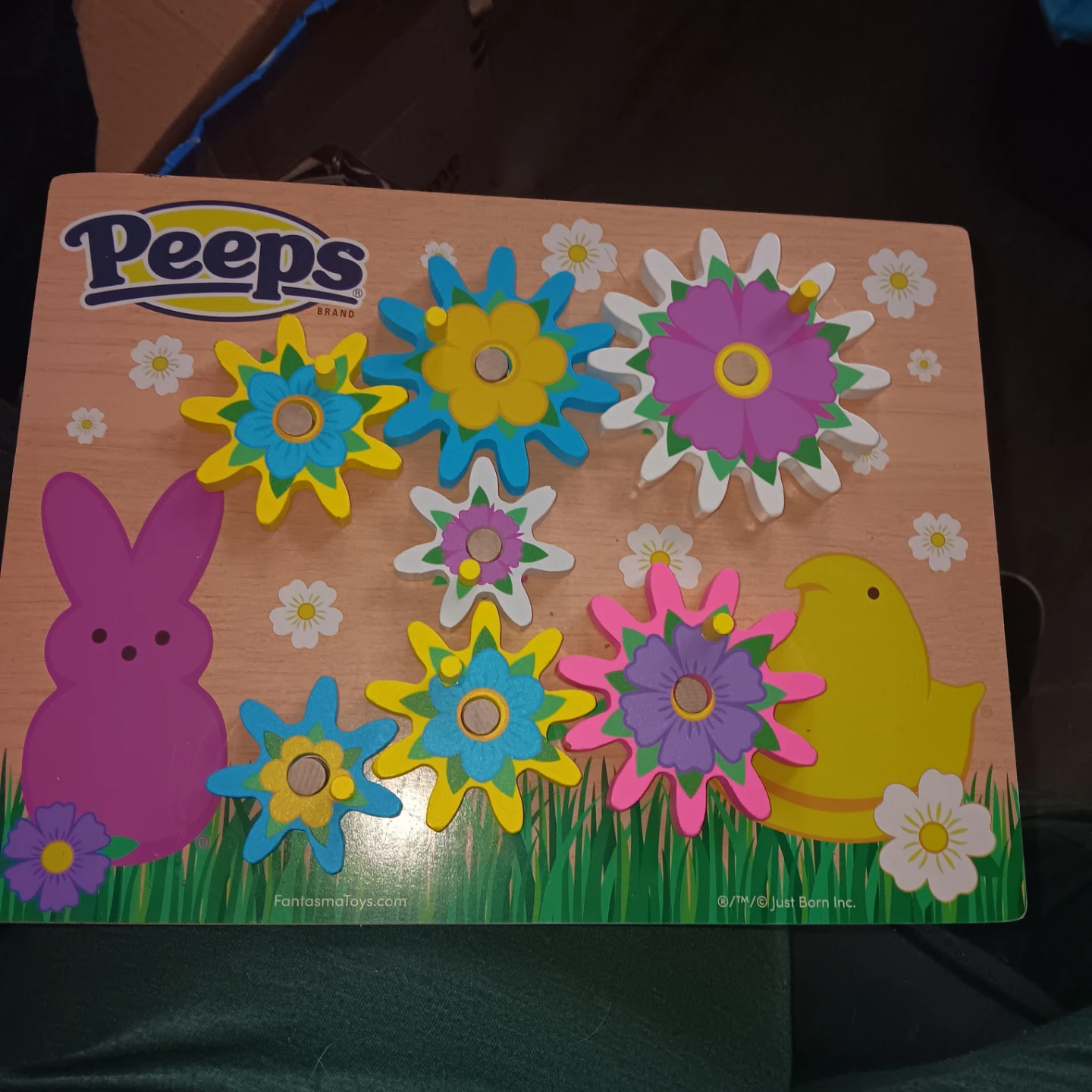 Peeps Brand Wooden Gear Puzzle