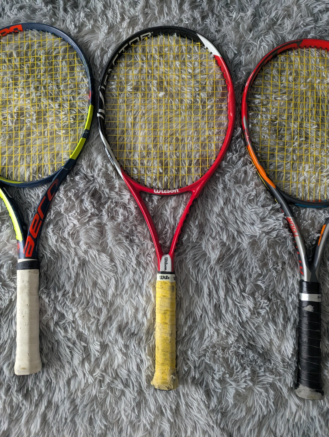 Set of 4 Used Tennis Rackets - photo 3