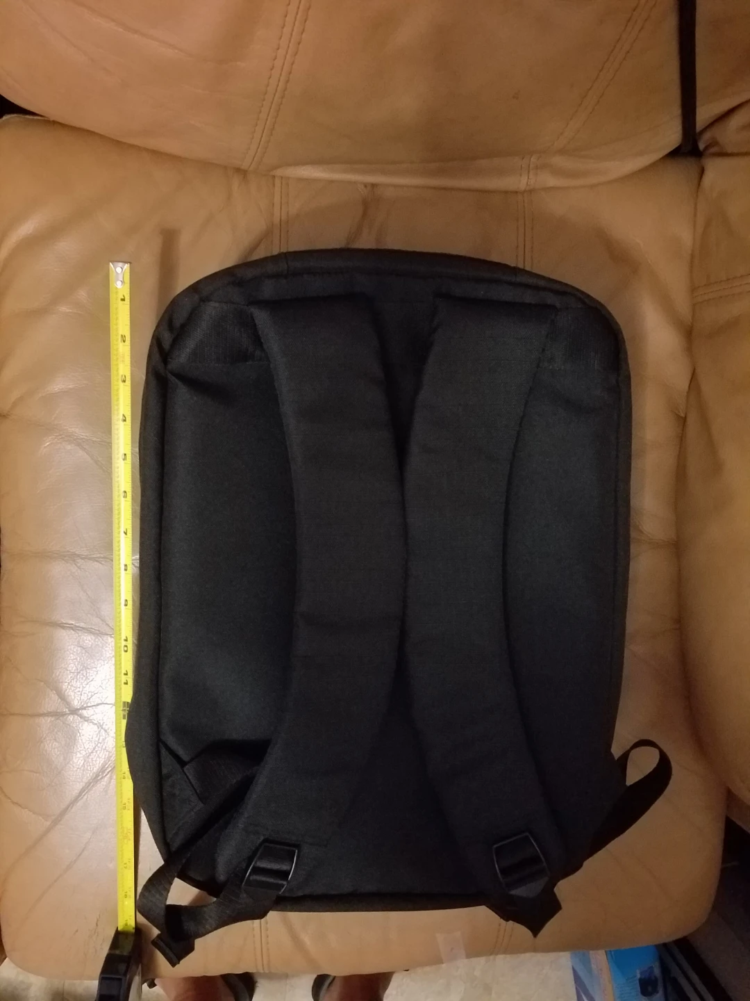 New Steve Madden Black Backpack with Neon Green Interior - photo 2