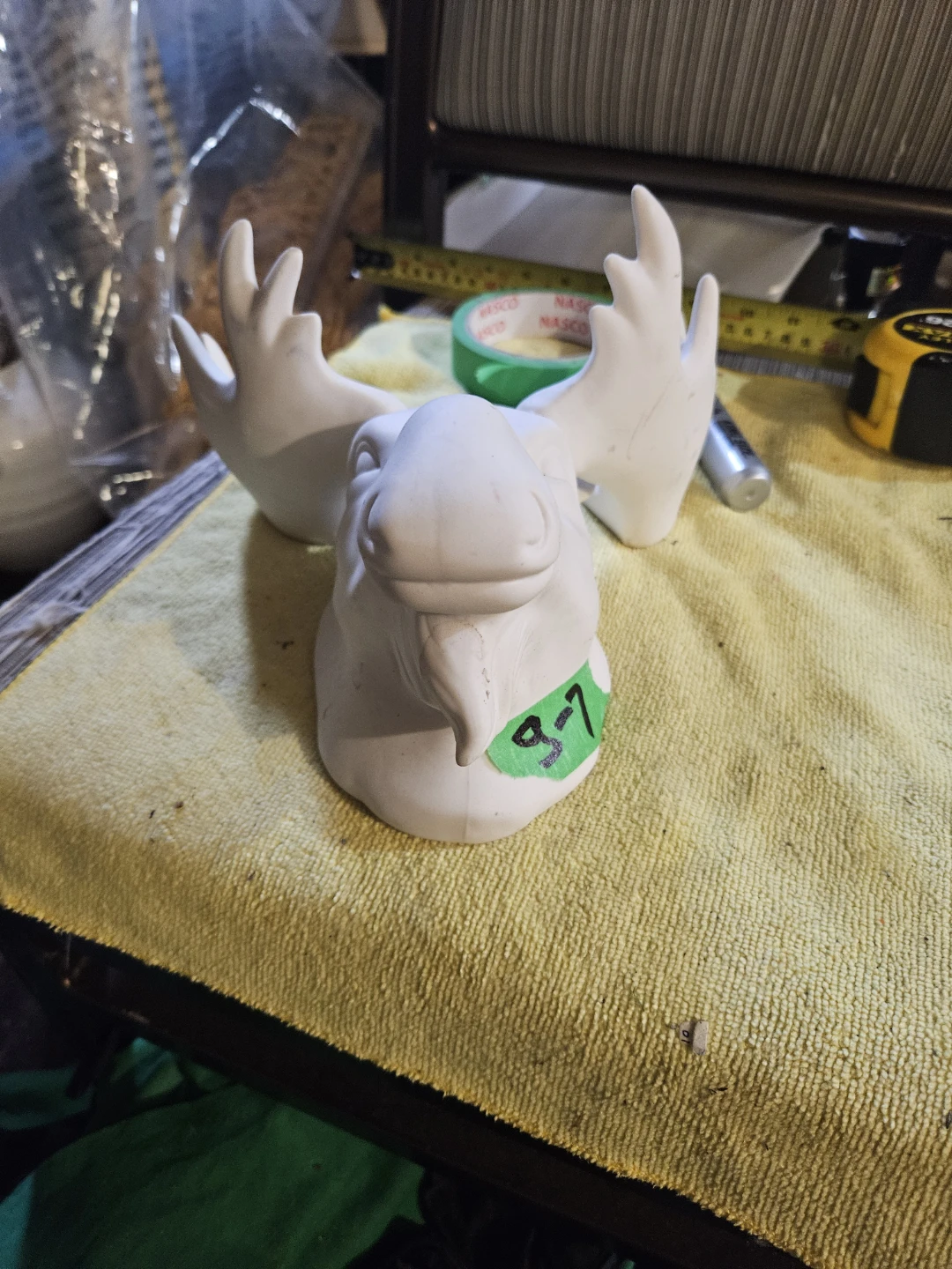 Ceramic Moose Head Wall Decor - photo 2
