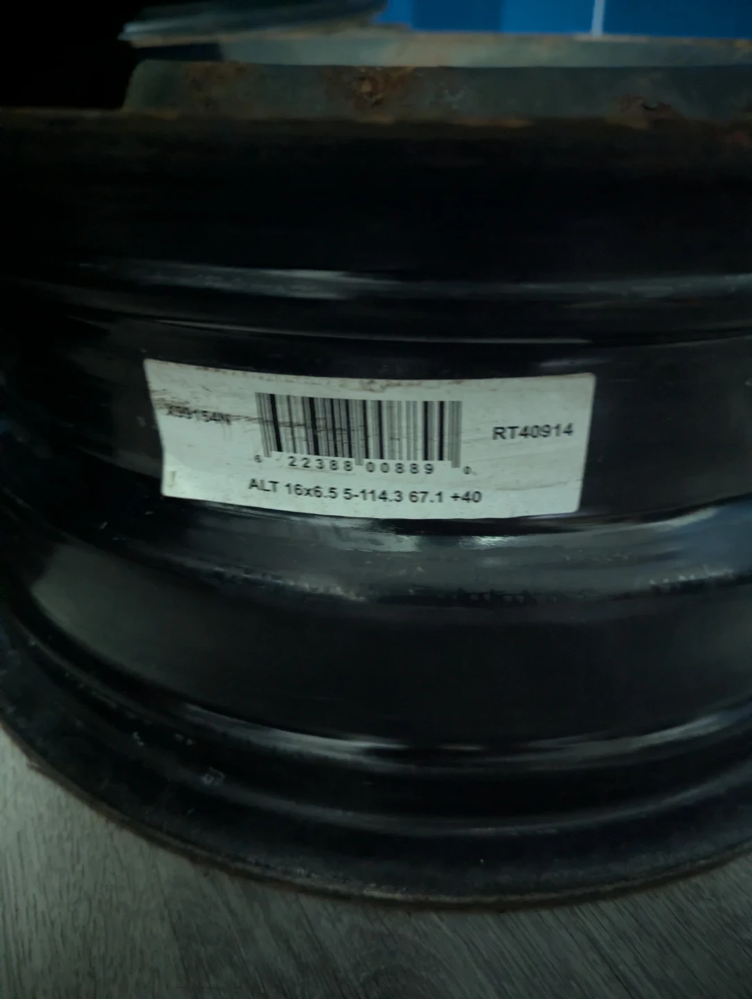 Set of 4 Steel Rims 16x6.5 (w/ TPMS) - photo 3