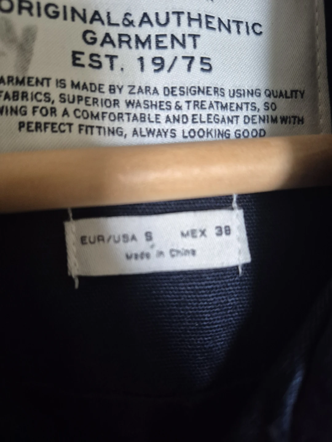 Zara Man Denimwear Jacket Size Small - photo 4