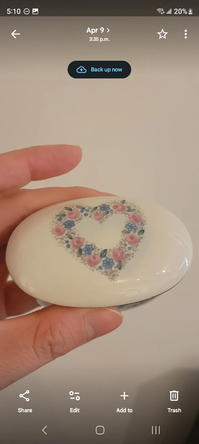 Otagiri Romanelle Floral Trinket Box