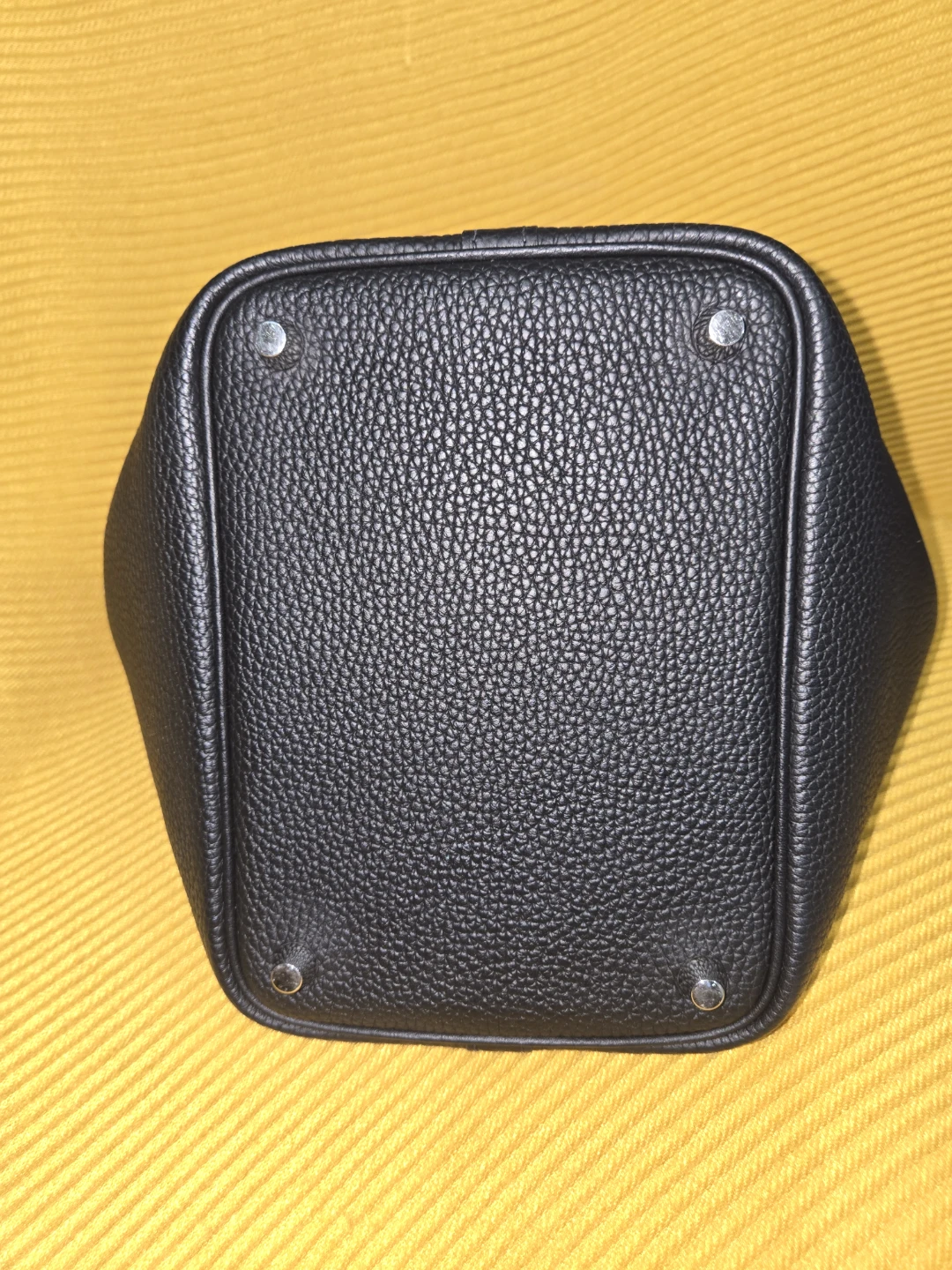 Black Leather Handbag Hermes - photo 3