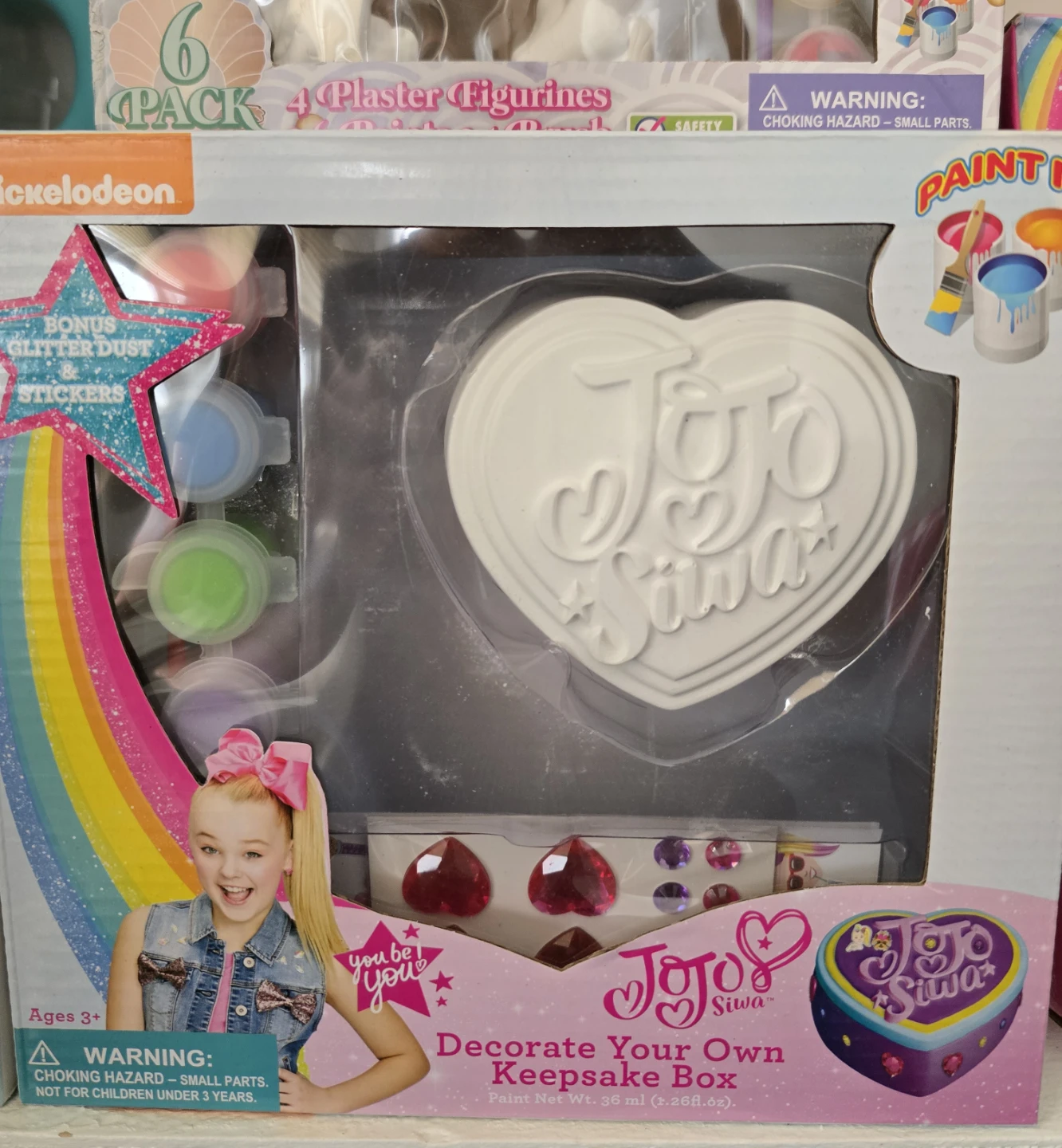 JoJo Siwa Heart Plaster Paint Set