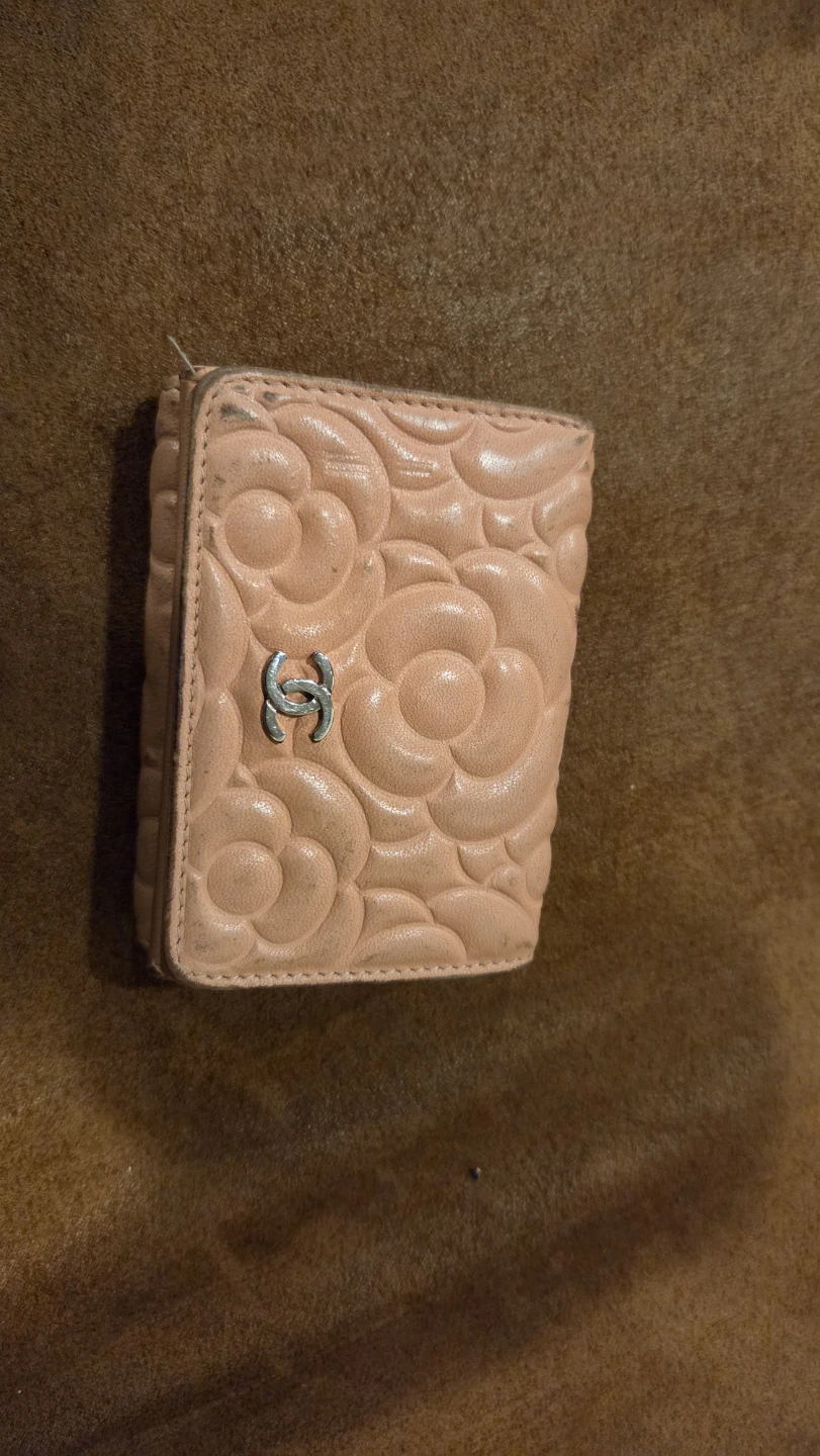 Chanel Camellia Tri-Fold Wallet