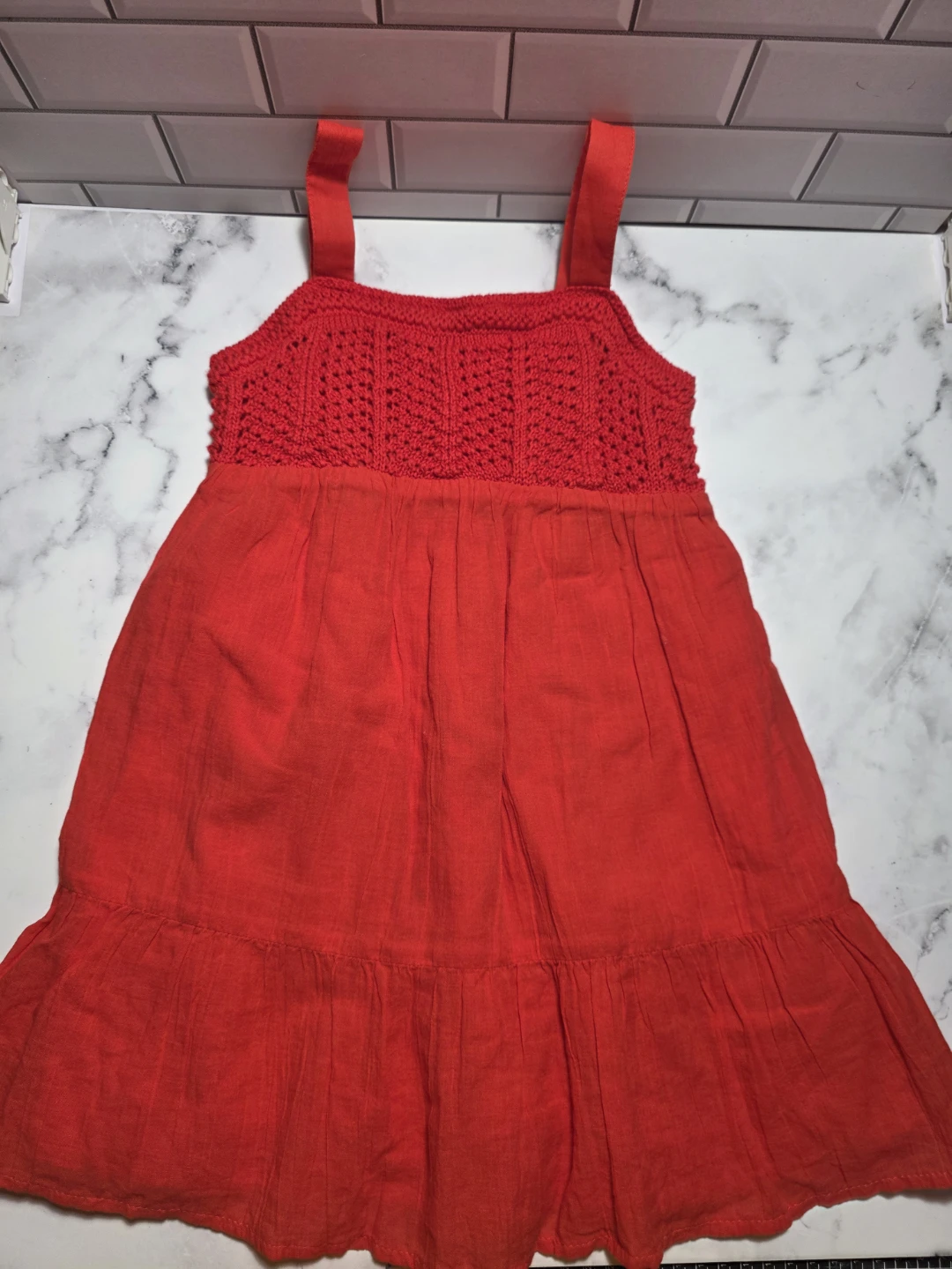 Baby Gap Red Dress Size 3 Years