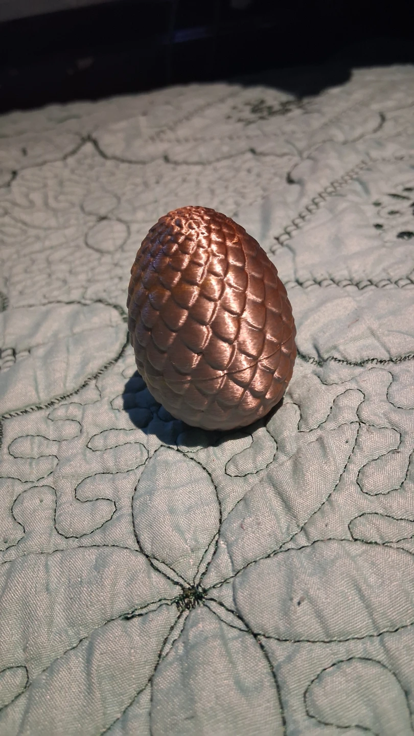 3D Printed Dragon and Egg Set