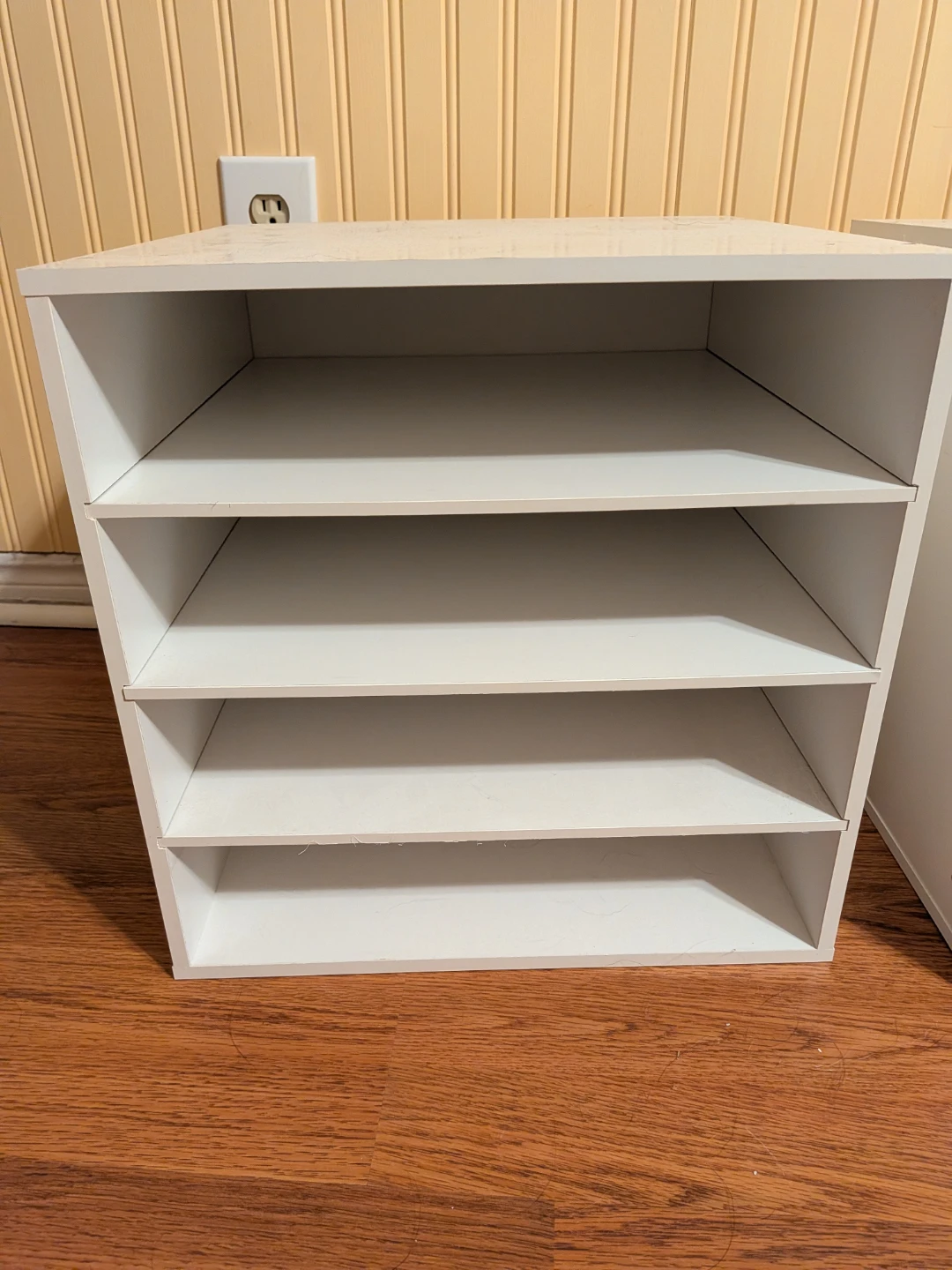 White 4-Shelf Storage Organizer