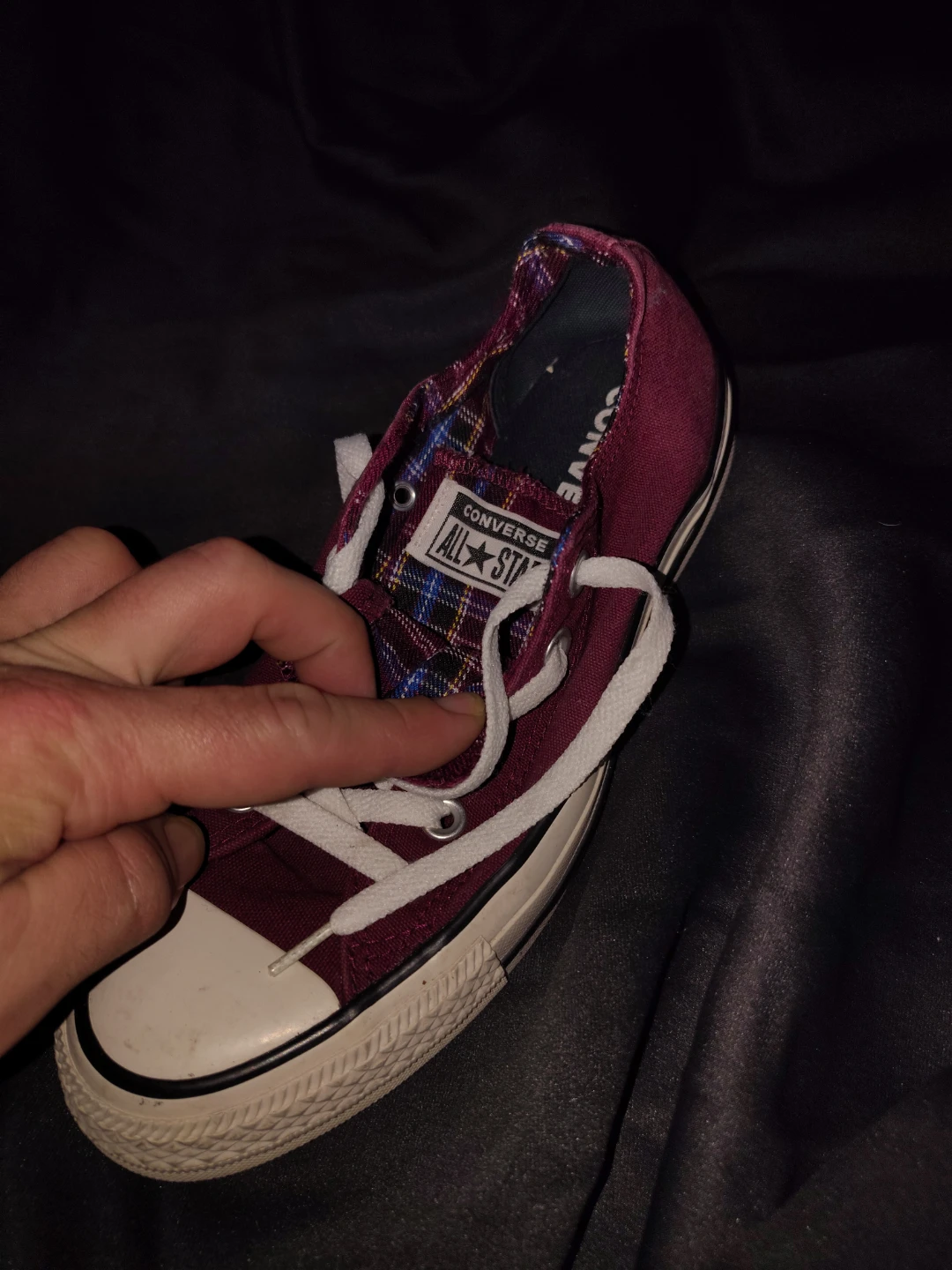 Converse All Star Women's Sneakers Maroon Size 7.5