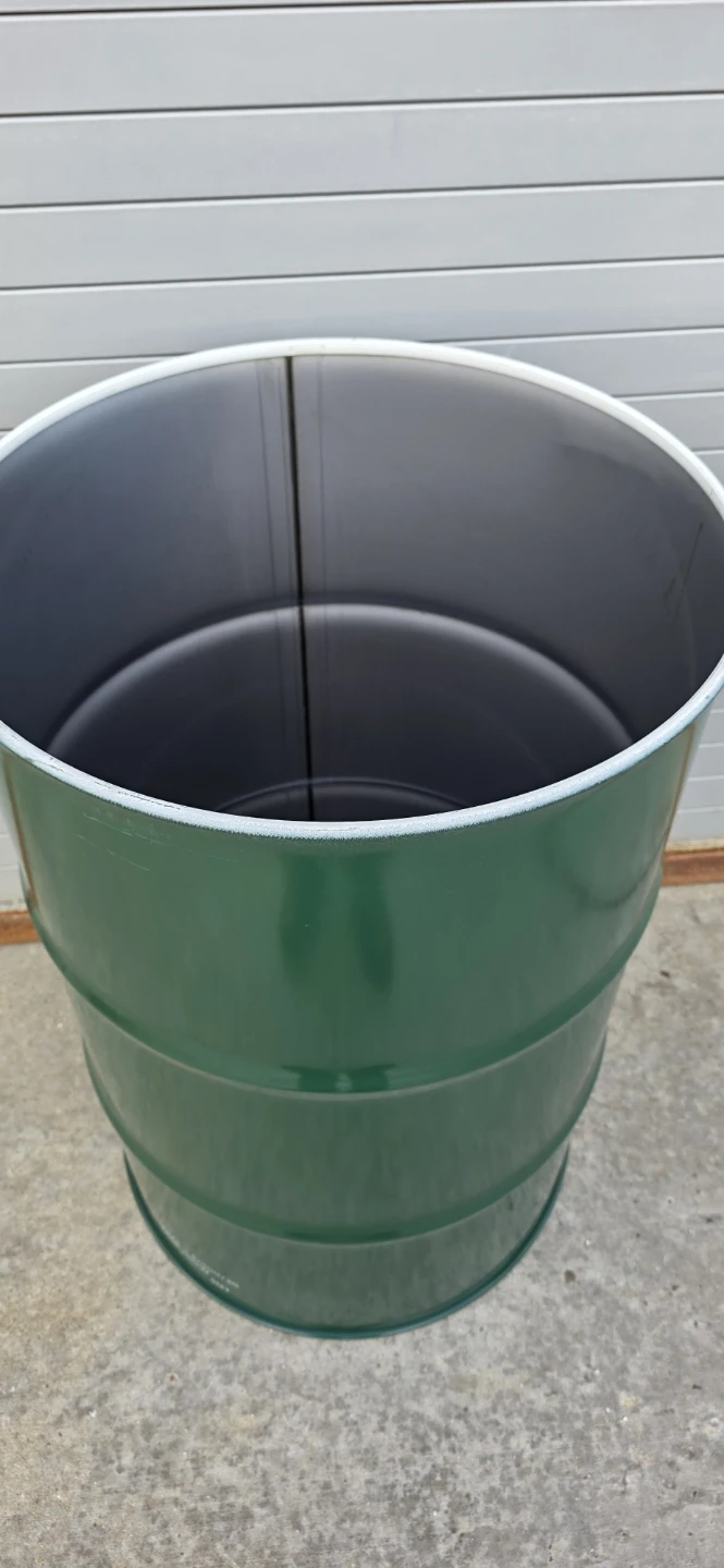 55 Gallons Steel drums with no lid/cover. - photo 4