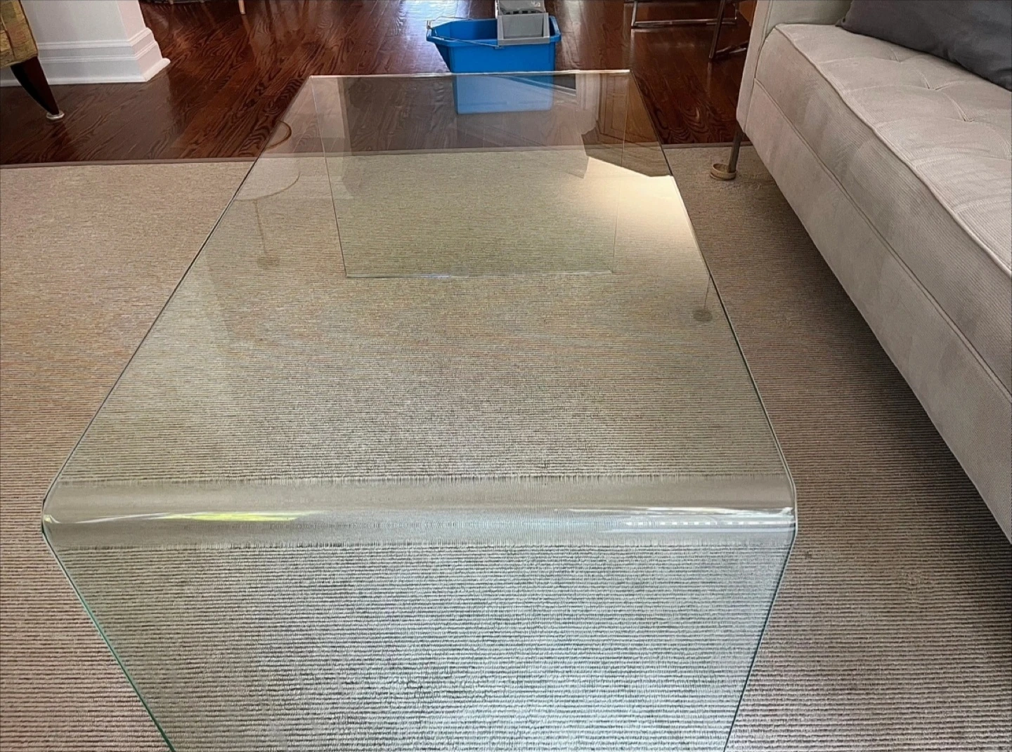 Sold Glass Waterfall Coffee Table from Structube - photo 4