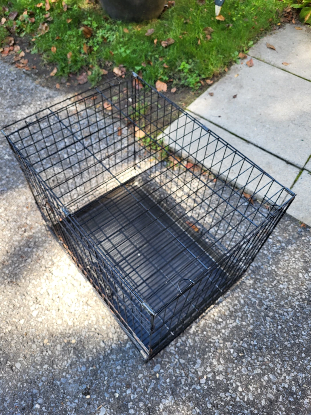 Small Collapsible Metal Pet Crate