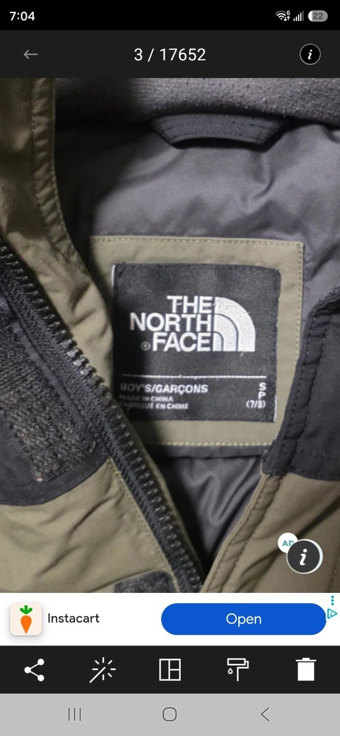 The North Face DryVent 550 Down Parka - Boys Size S (7/8) - photo 5