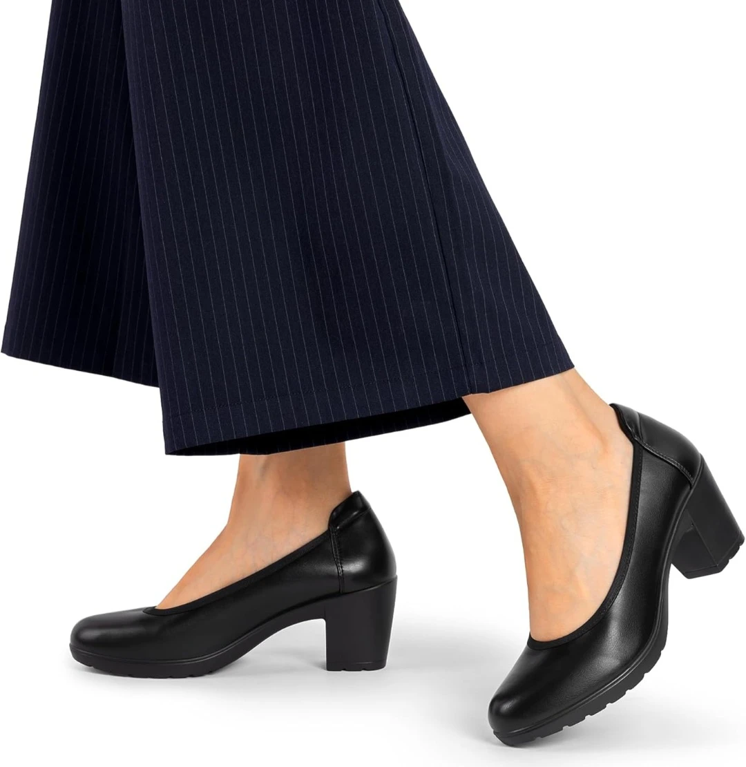 Dream Pairs Black Block Heel Pumps - photo 2