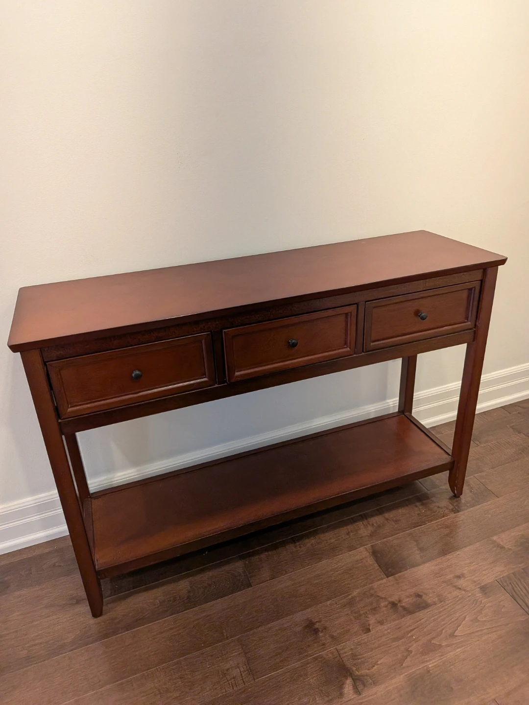 Wooden Console Table with Drawers ( pier1 )