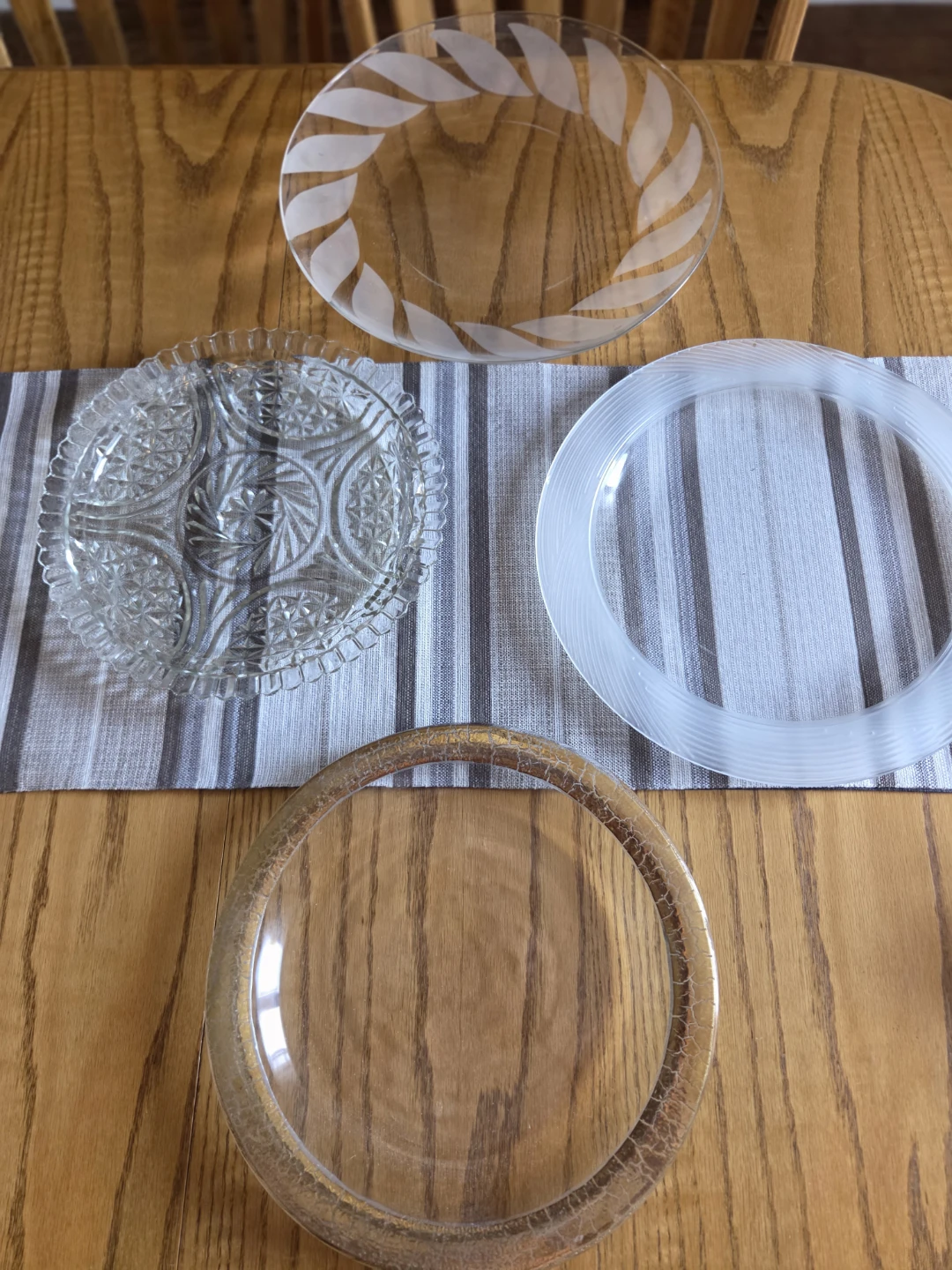 Beautiful round platters