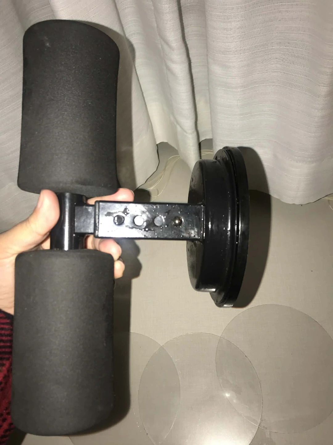 Suction Cup Sit-Up Bar - photo 2