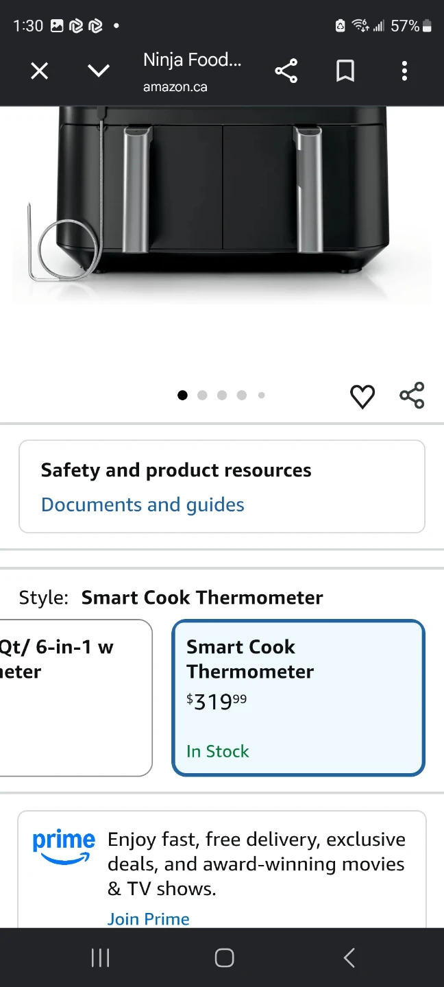Ninja Foodi Smart XL 6-in-1 Air Fryer - photo 3