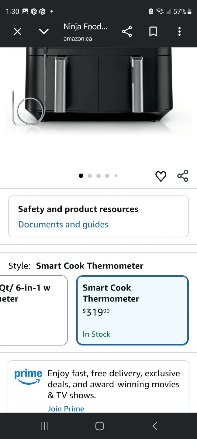Ninja Foodi Smart XL 6-in-1 Air Fryer - photo 3