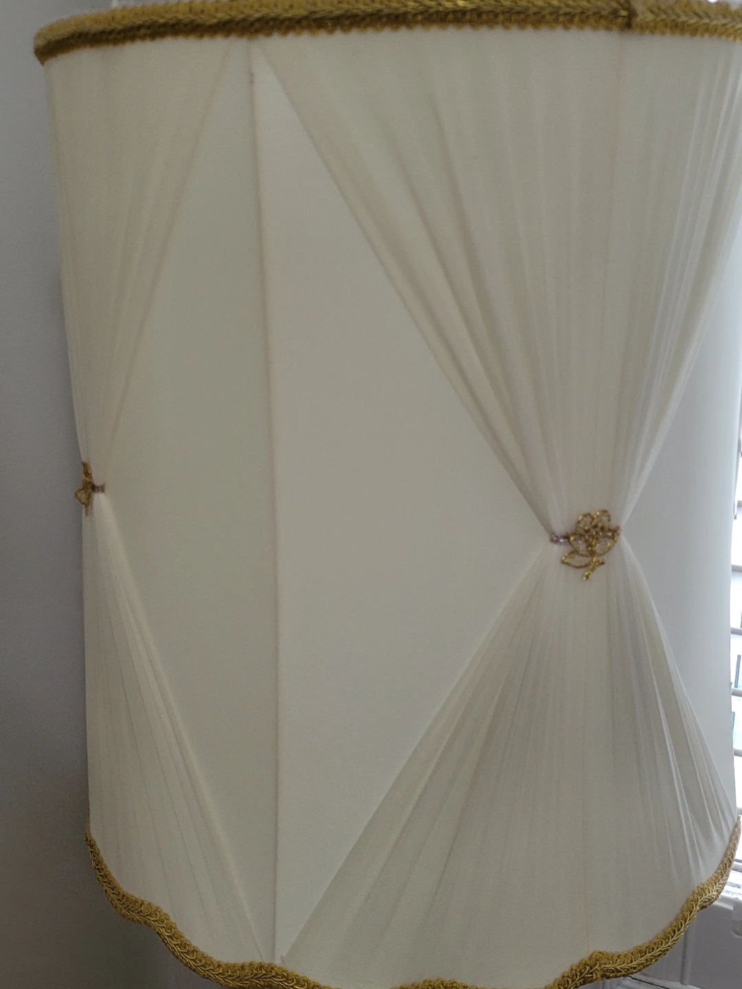 Vintage Brass and Marble Table Lamp - photo 3