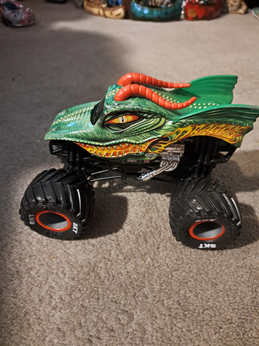 Monster Jam Dragon Monster Truck Toy