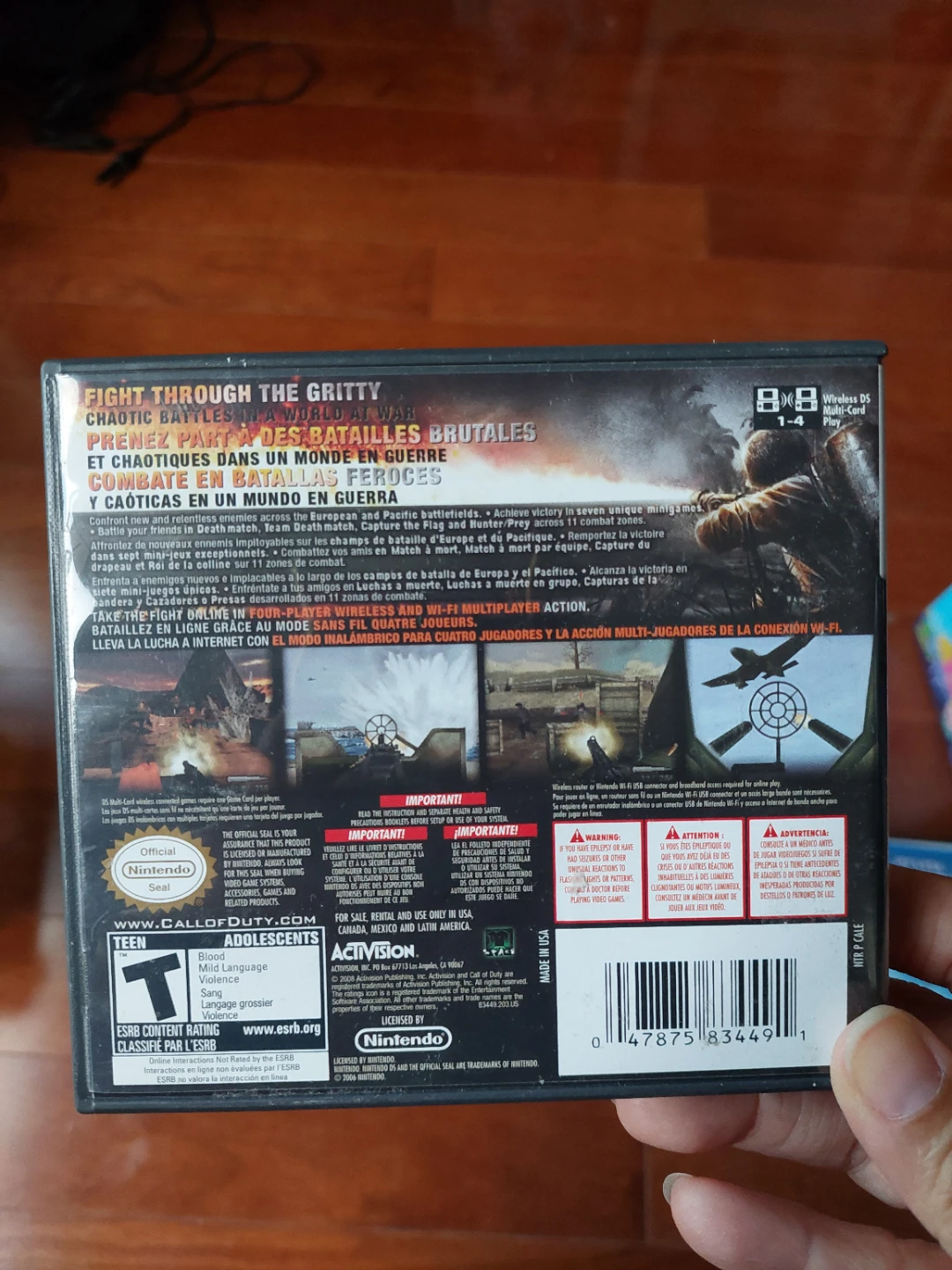 🏈 Call of Duty: World at War for Nintendo DS - photo 2