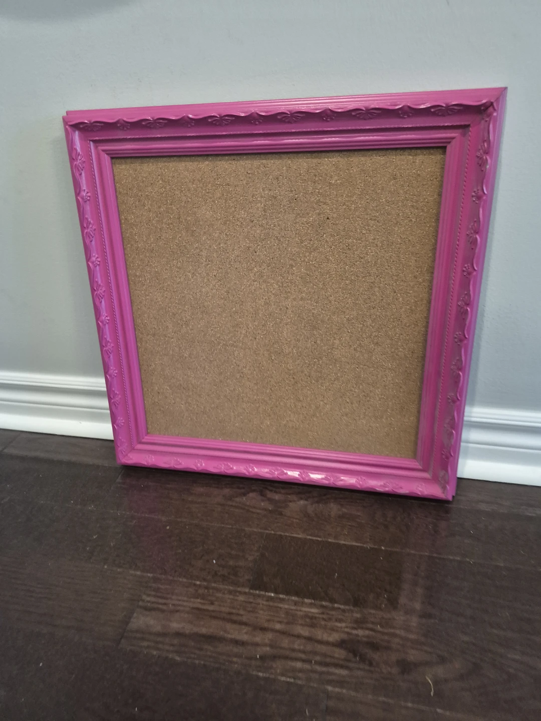 Bright Pink Cork Board 18 x 18 - photo 2