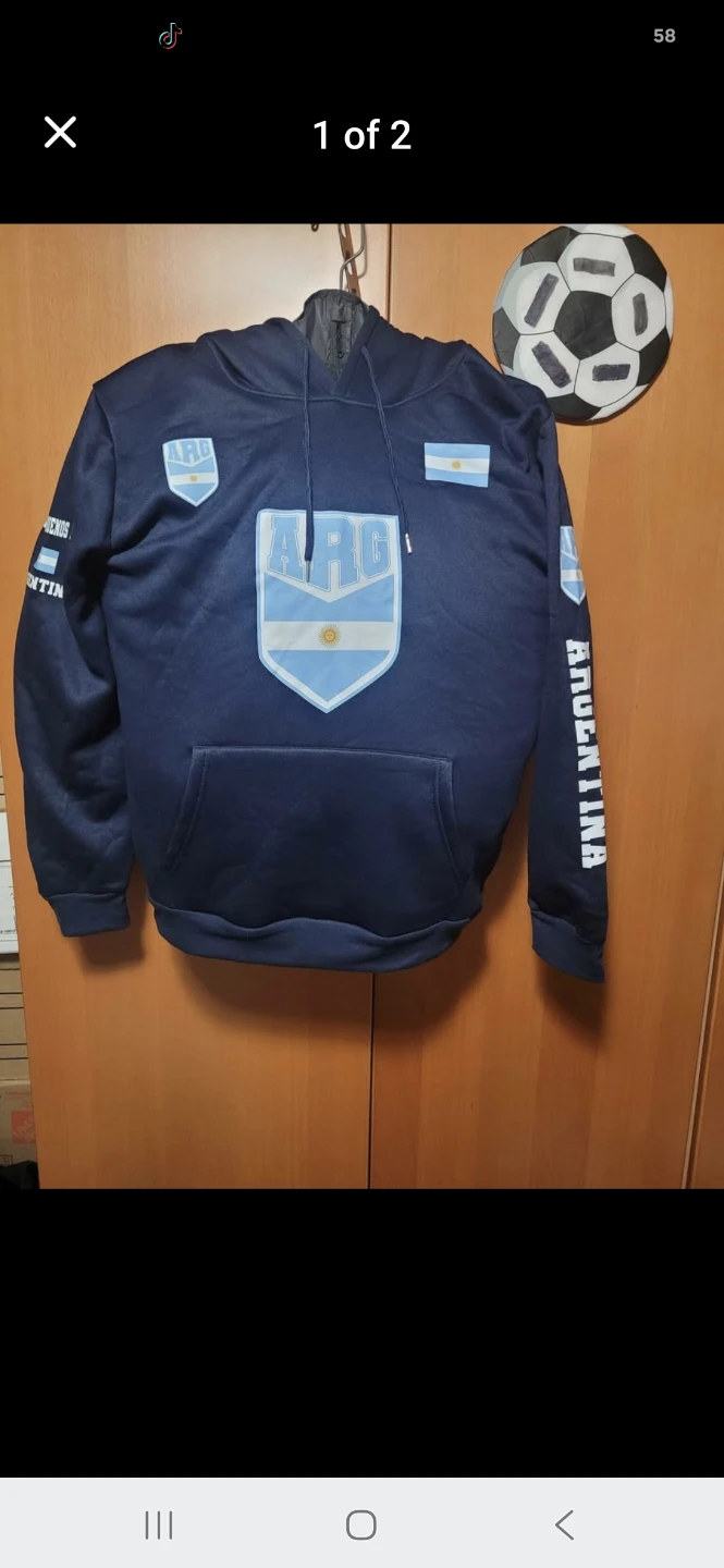 Argentina National Soccer Team Hoodie