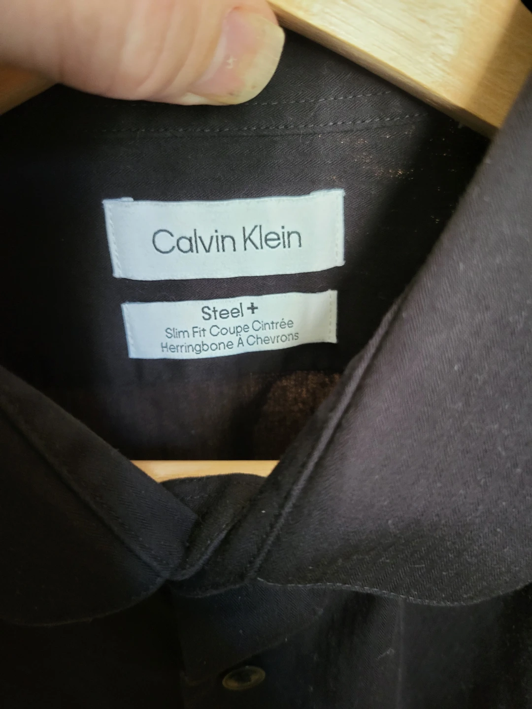 Calvin Klein Steel+ Slim Fit Dress Shirt - photo 2