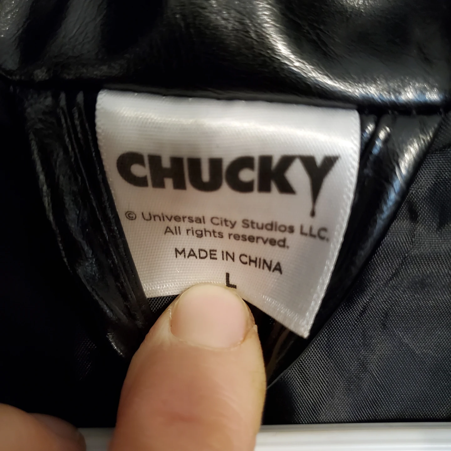 Chucky Faux Leather Jacket - photo 3