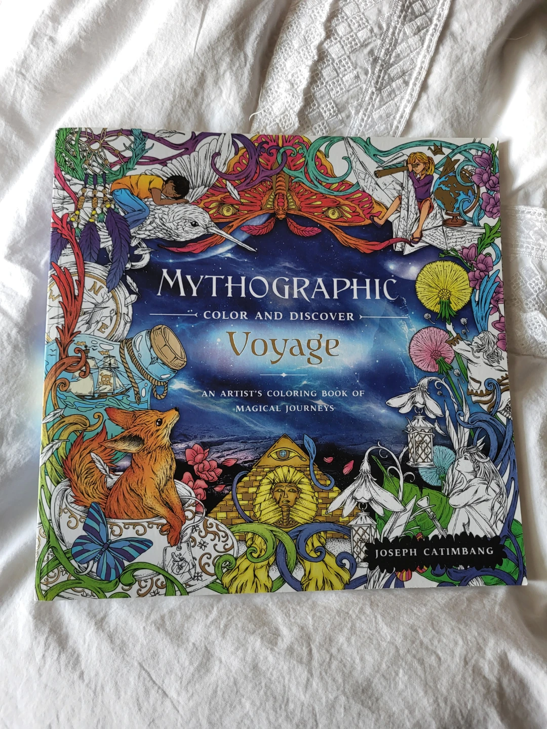 Mythographic Color and Discover: Voyage Coloring Book 🏈