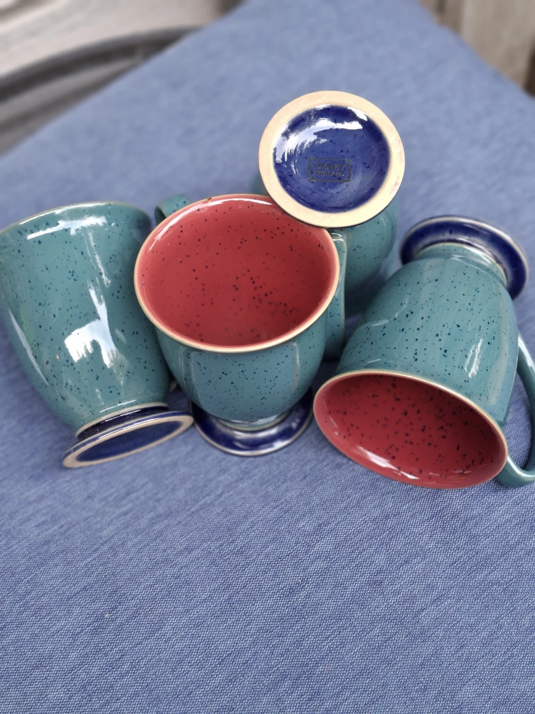 Set of 4 Denby England Mugs