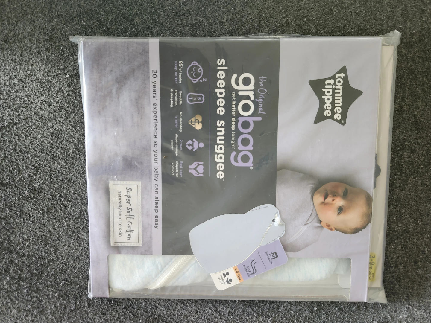 Tommee Tippee Grobag Sleepee Snuggee is a 3-in-1