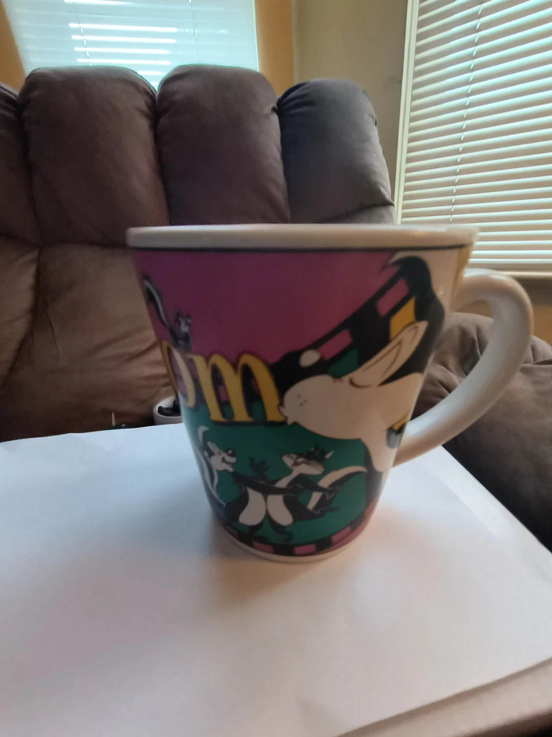 Vintage 1999 Peppe Le Pew and Penelope Coffee Cup - photo 4