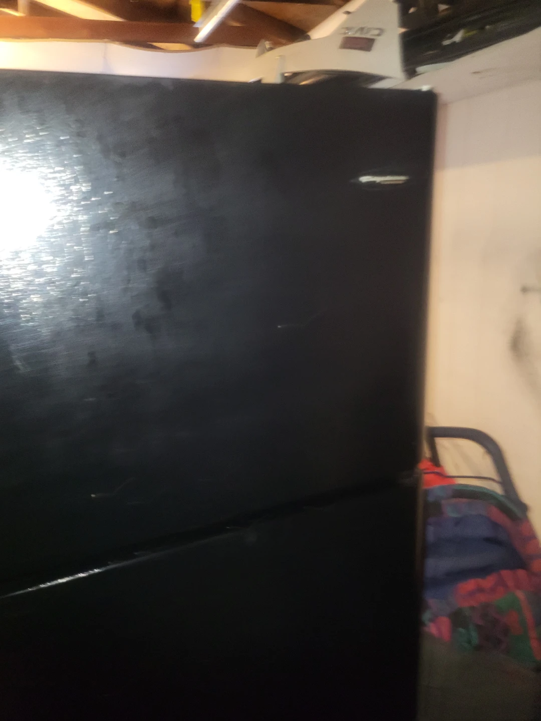 Frigidaire Black Top Mount Refrigerator