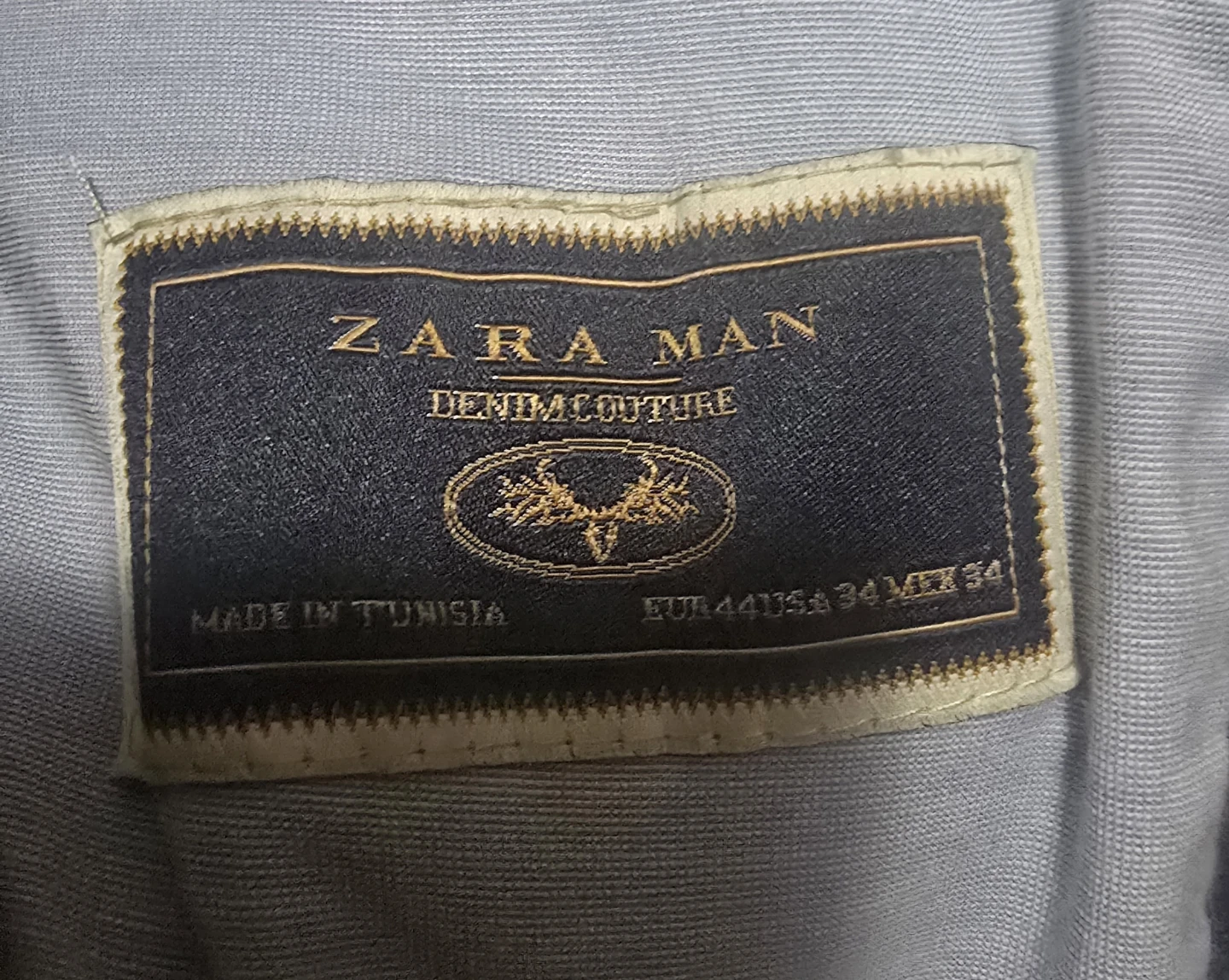Zara Man Denim Couture Blazer - photo 4