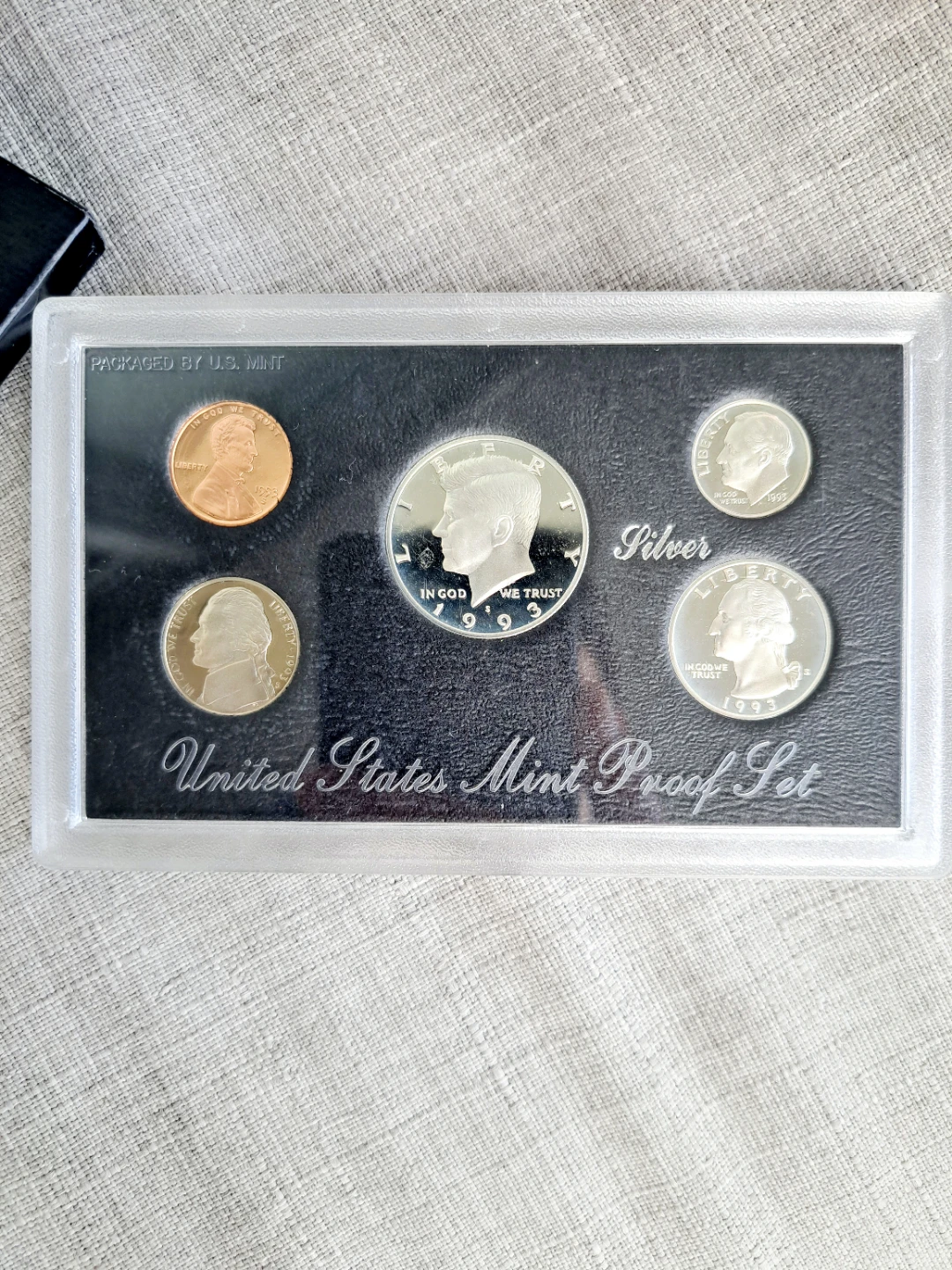 1993 United States Mint Silver Proof Set - photo 2