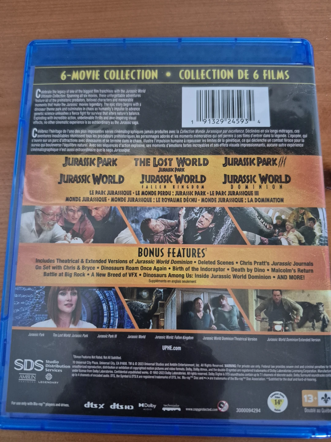 Jurassic World Ultimate Collection Blu-ray 6-Movie Set - photo 2