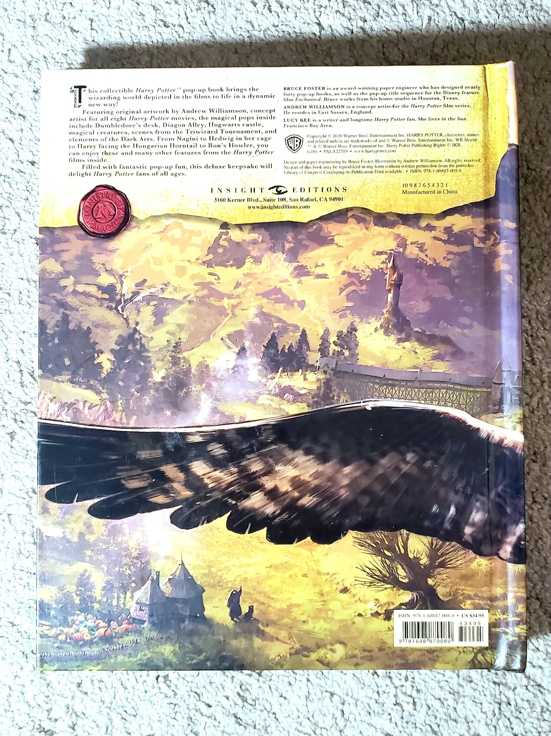 Harry Potter - A Pop-Up Book Based on the Film Phenomenon - photo 3