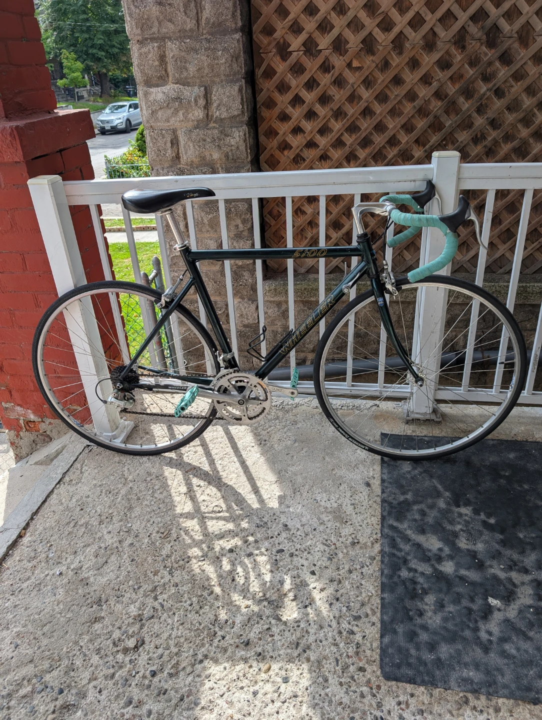 Vintage Wheeler 5100 Dark Green Road Bike (54cm)
