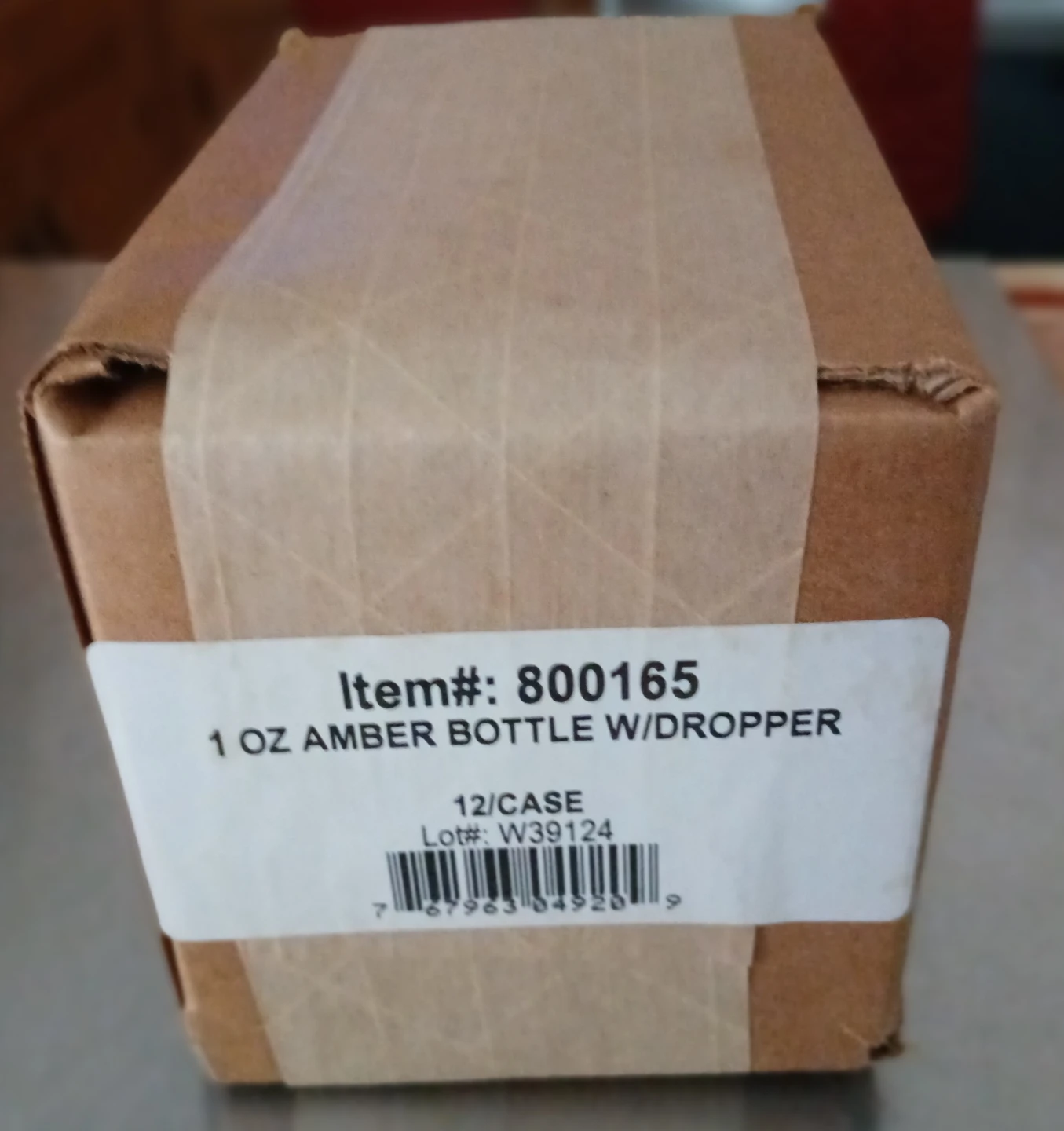 1 ounce amber glass bottles with dropper