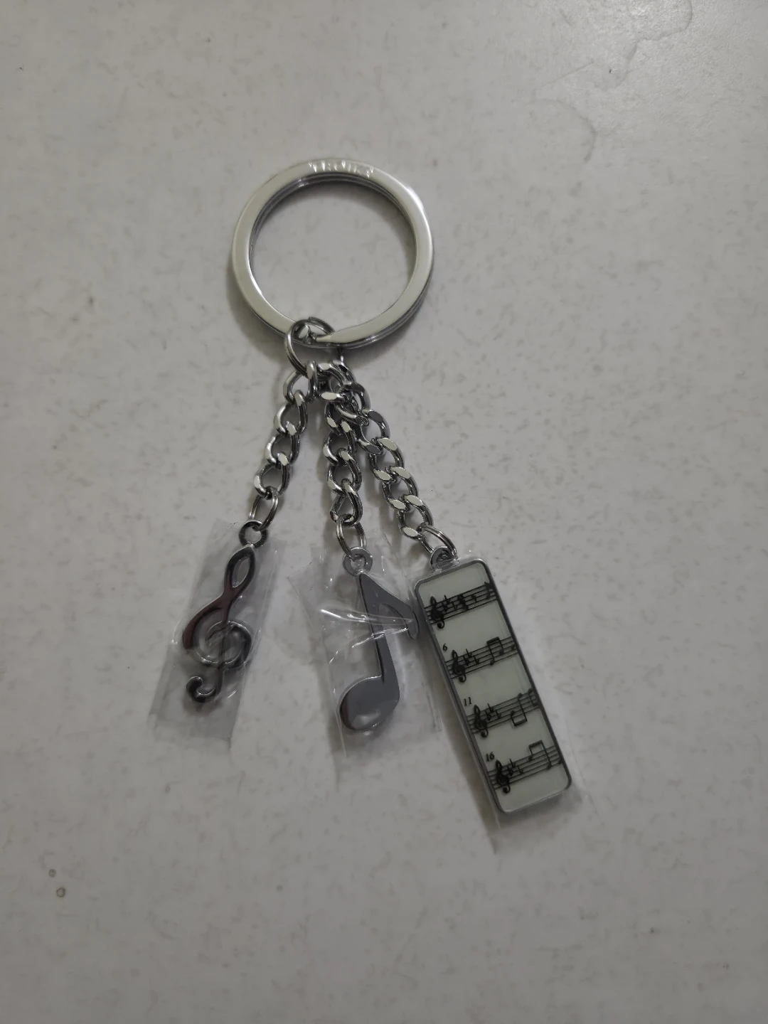 NEW Troika Music Note Keychain