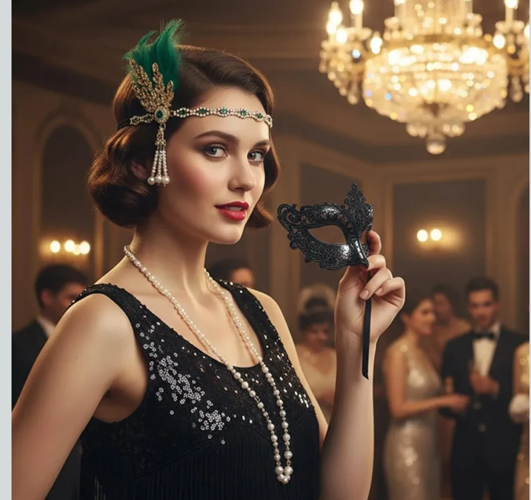 1920s Style Party Accessory Set (Great Gatsby / Chicago)