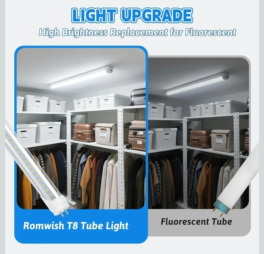 3FT T8 LED Light Bulbs 4-Pack - photo 5