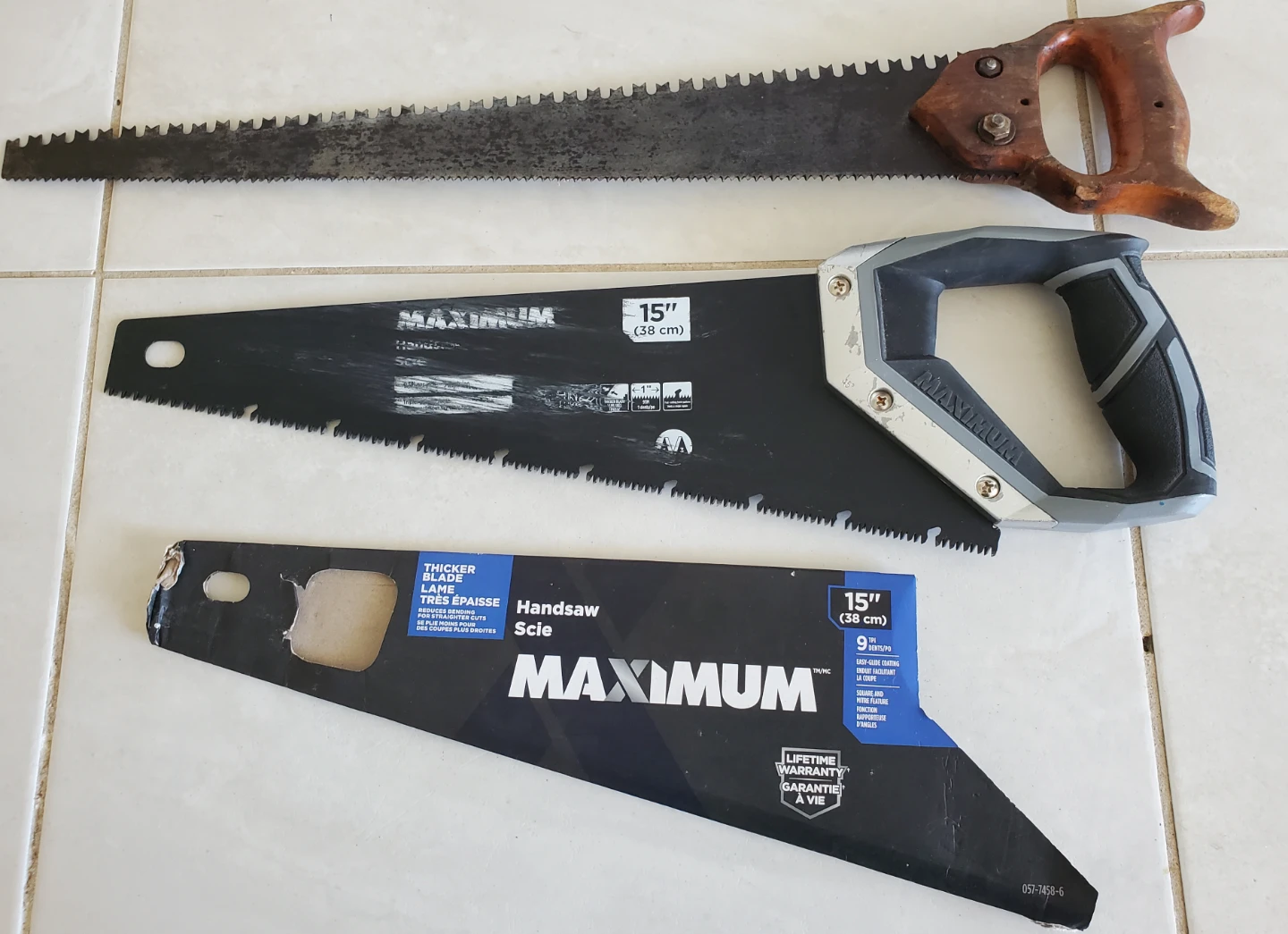 2 Hand Saws for $5