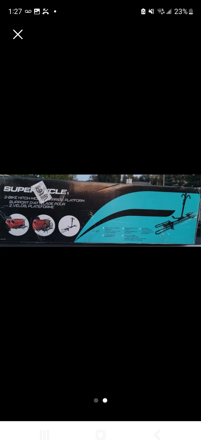 Supercycle 2-Bike Hitch-Mounted Platform Carrier - photo 4